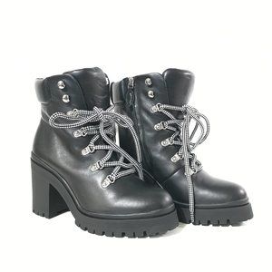 Rebecca Minkoff Maihlo Black Leather Boots